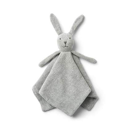 Wheat Bunny Baby Lovey - Melange Grey